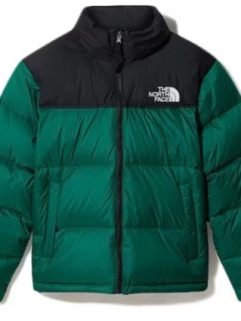 The North Face Green and Black Men's Puffer Jacket